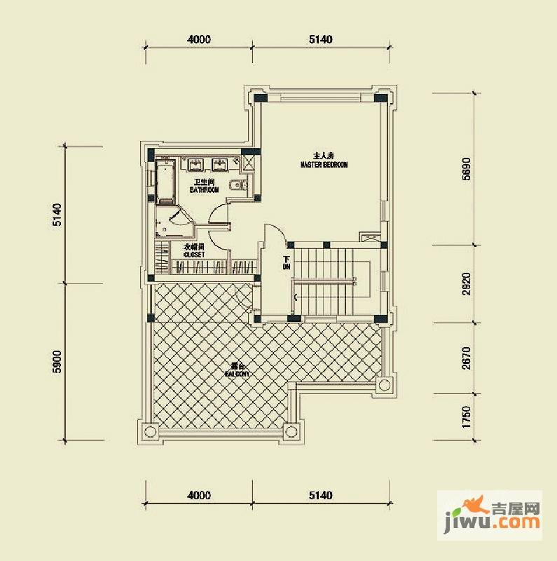 四季雅苑别墅4室3厅3卫275㎡户型图