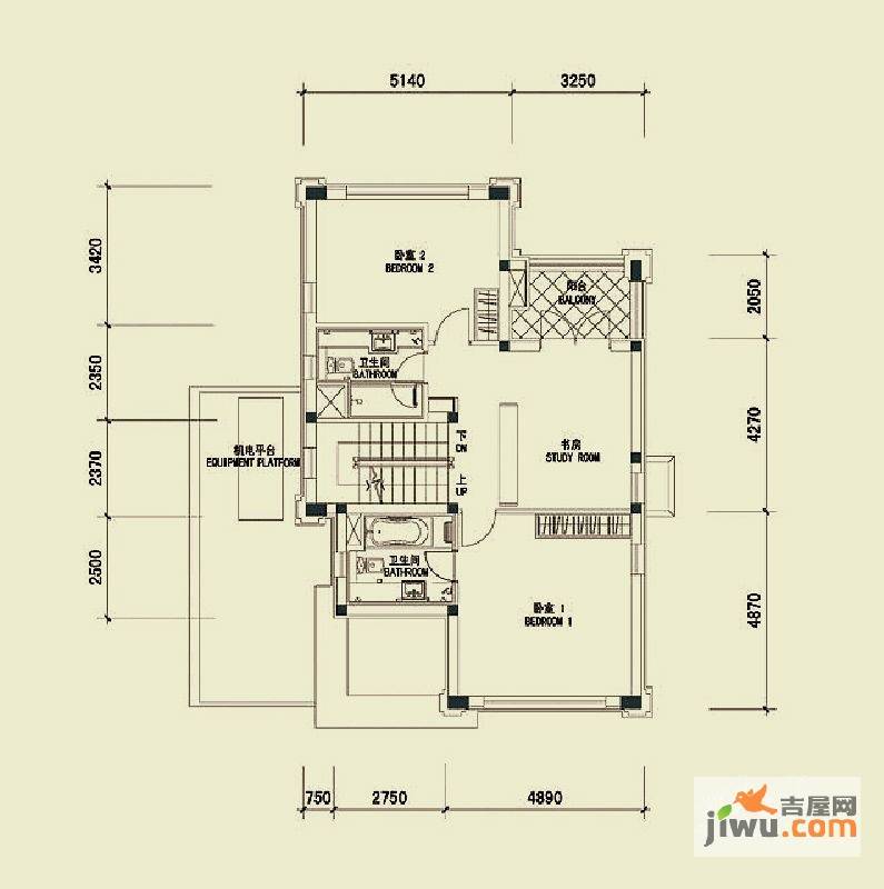 四季雅苑别墅6室2厅5卫246㎡户型图