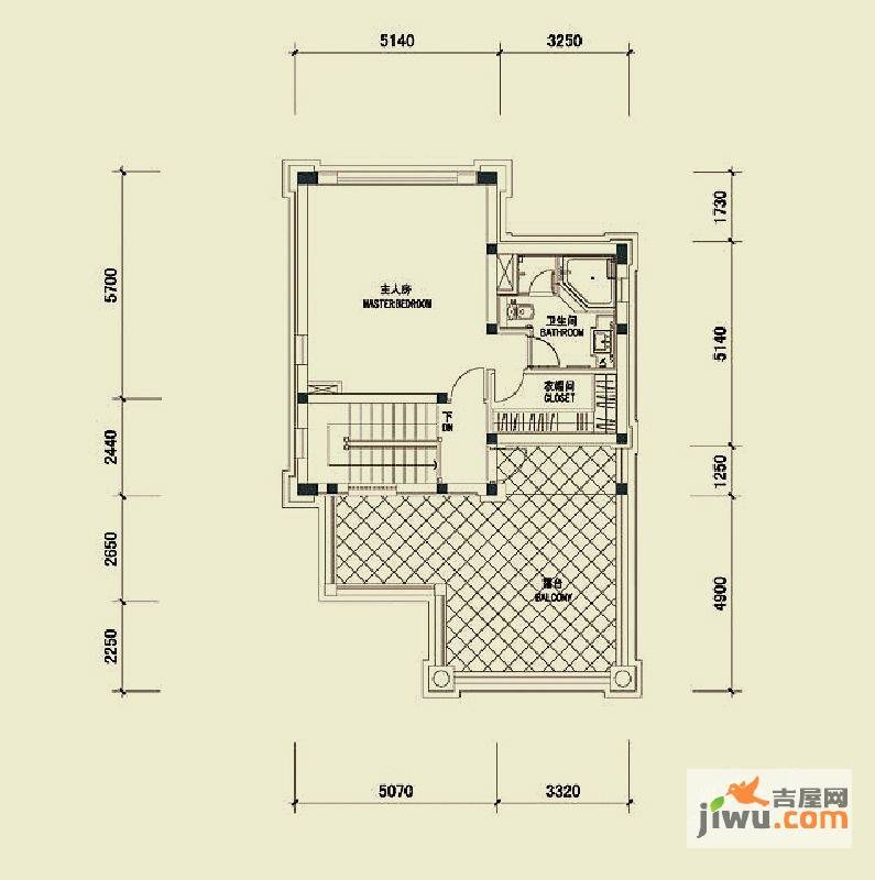 四季雅苑别墅6室2厅5卫246㎡户型图