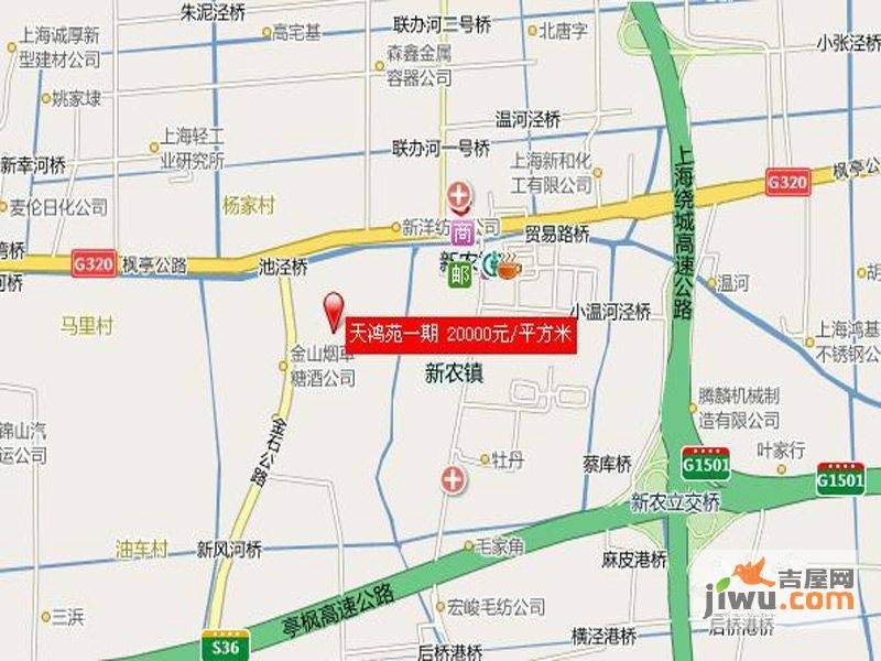 天鸿苑一期位置交通图图片