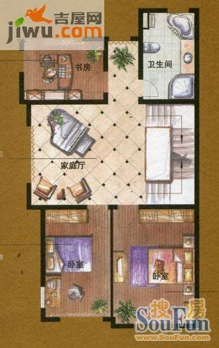 石湖华城4室3厅4卫户型图