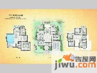 银丽高尔夫别墅5室2厅3卫392㎡户型图