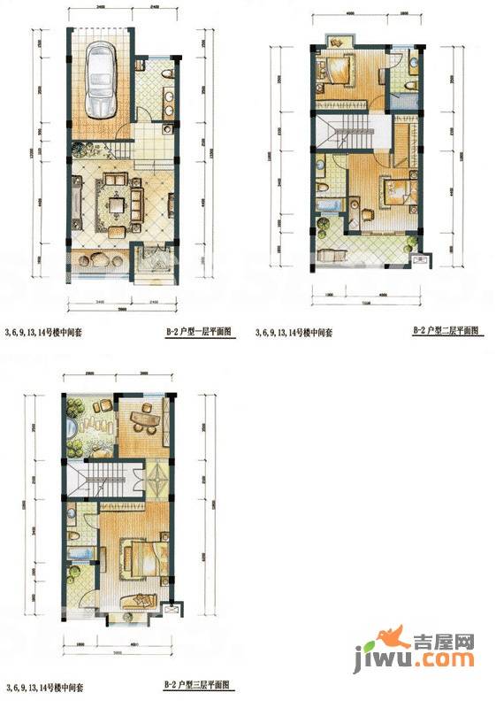 太湖缘5室2厅5卫352㎡户型图