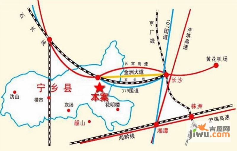 正源尚峰尚水位置交通图6