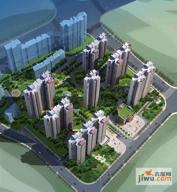 高鑫巴比伦花园实景图图片