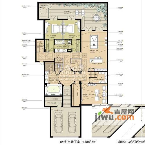 西溪望庄4室0厅1卫300㎡户型图