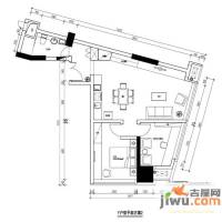 福雷德广场2室2厅1卫户型图