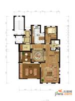萬科良渚文化村堂前4室2廳3衛240㎡戶型圖