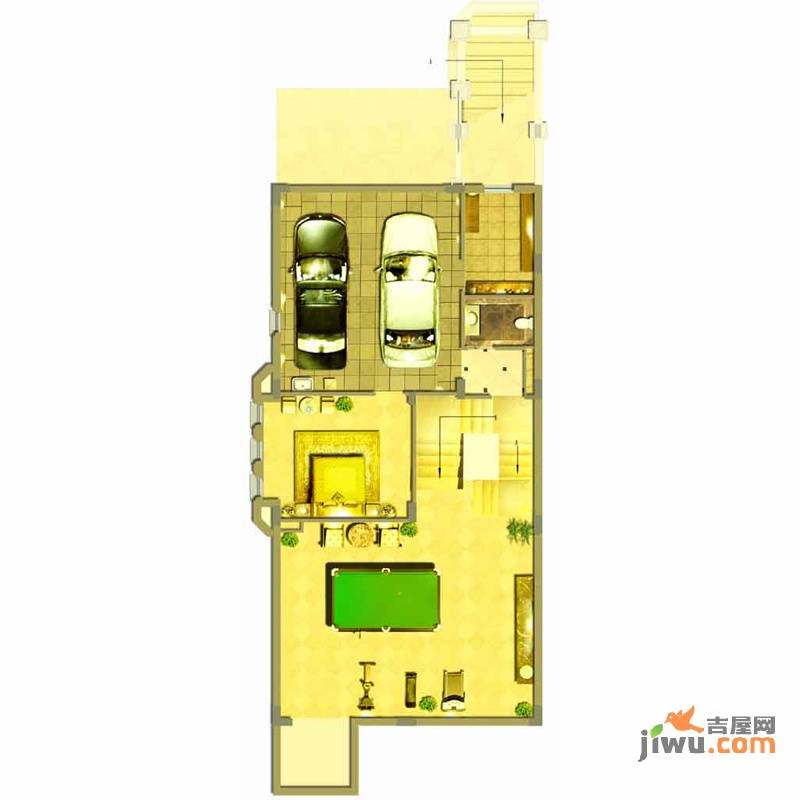 大华西溪风情悦宫5室2厅4卫316㎡户型图