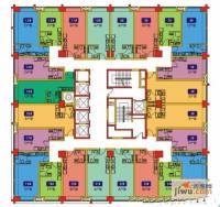 经开万达广场1室1厅1卫35㎡户型图