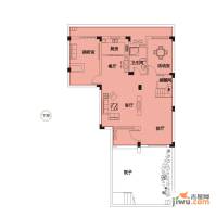 汉飞向上城4室2厅2卫190.2㎡户型图