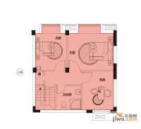 汉飞向上城普通住宅102.5㎡户型图