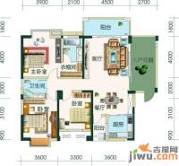 佳阳公园一号3室2厅2卫139.5㎡户型图