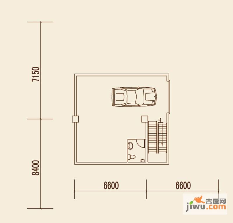 官邸3号普通住宅329.3㎡户型图