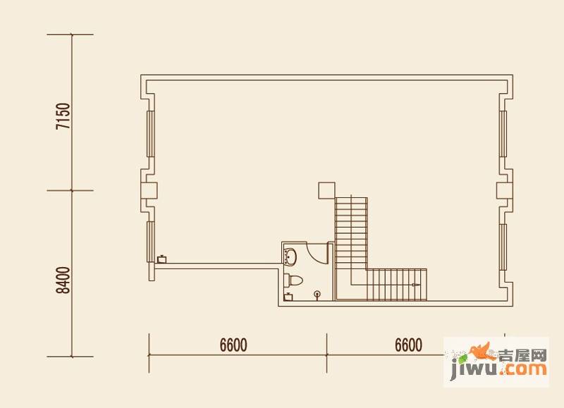 官邸3号普通住宅329.3㎡户型图