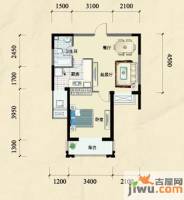 朗钜天域三期意风观湖1室2厅0卫户型图