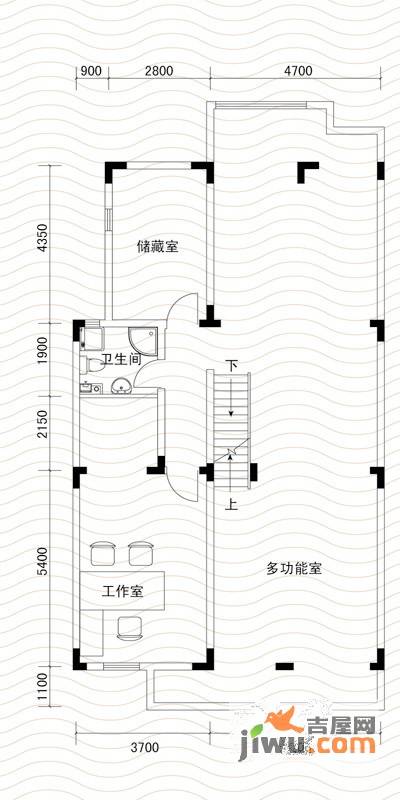 博轩园7室2厅4卫315㎡户型图