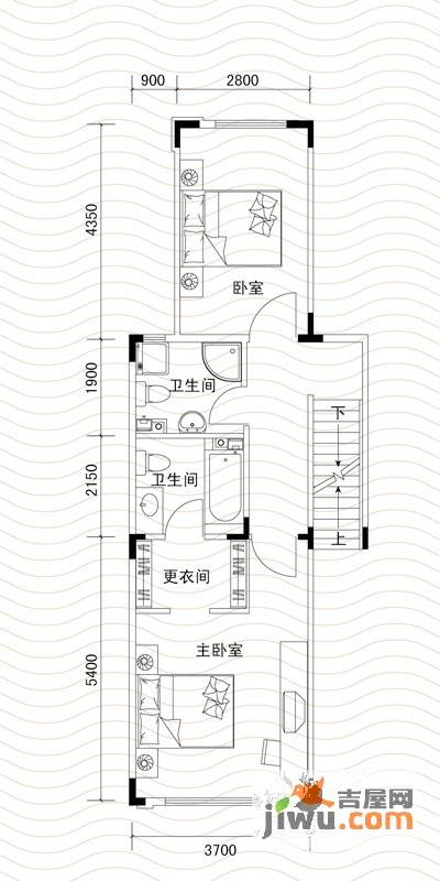 博轩园7室2厅4卫315㎡户型图