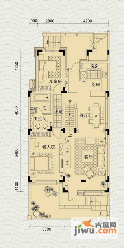 博轩园7室2厅4卫315㎡户型图