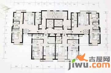 宝利新都汇3室2厅1卫户型图