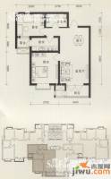长瀛御龙湾2室2厅1卫87.7㎡户型图