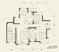 融创奥城领峰3室3厅2卫212.7㎡户型图