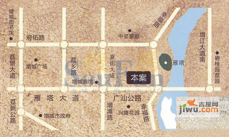 金河湾家园位置交通图图片