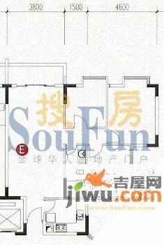 宏润巴塞阳光3室2厅1卫88.6㎡户型图