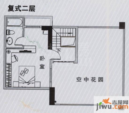 橡树园3室2厅2卫140.4㎡户型图