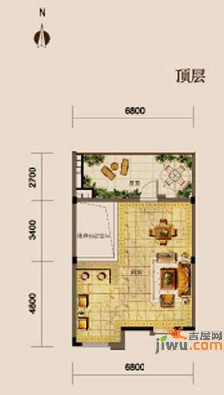 中海央墅4室3厅3卫247㎡户型图