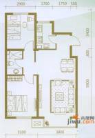 龙腾碧玉湾2室2厅1卫79.4㎡户型图