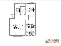 惠盛苑2室2厅1卫108㎡户型图