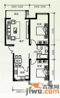 璟悦香湾2室1厅1卫82㎡户型图