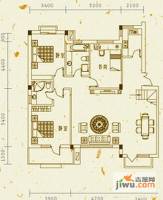 米拉晶典3室2厅1卫216㎡户型图