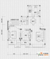 吉宝季景沁园3室2厅2卫141㎡户型图