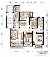 凤凰水城·水郡府2室2厅2卫140.6㎡户型图