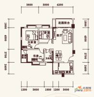 DOlala家3室2厅1卫107㎡户型图