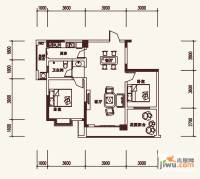 DOlala家2室2厅1卫94㎡户型图