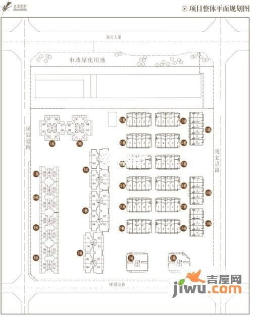 万科西岭别墅规划图图片