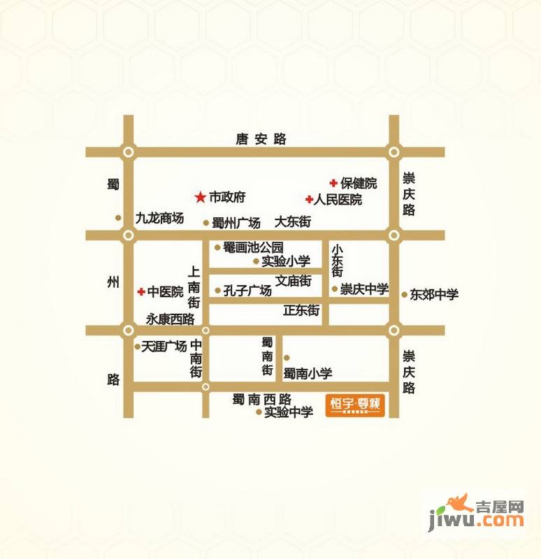 恒宇尊城位置交通图图片