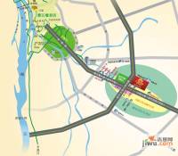 紫坪锦苑位置交通图图片
