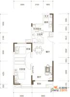 金沙柏林郡2室2厅1卫83㎡户型图