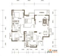 金沙柏林郡3室2厅2卫113㎡户型图