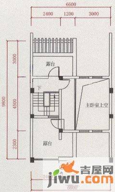 青城二十四院6室2厅3卫187.8㎡户型图