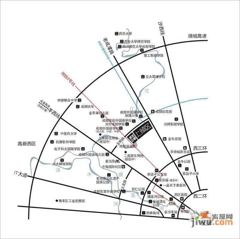 新里派克公馆位置交通图1