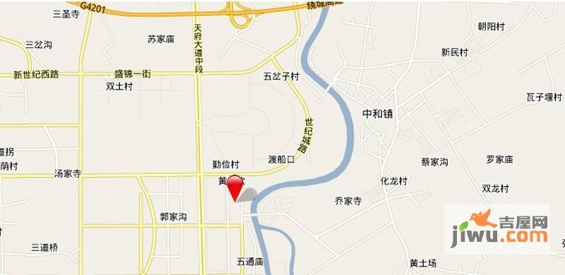 成都棕榈泉费尔蒙写字楼位置交通图
