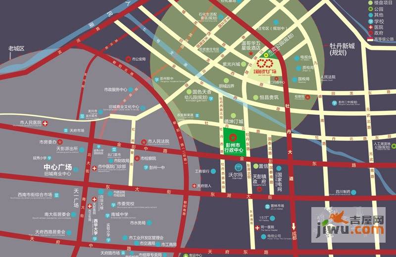 中节能新时代广场位置交通图