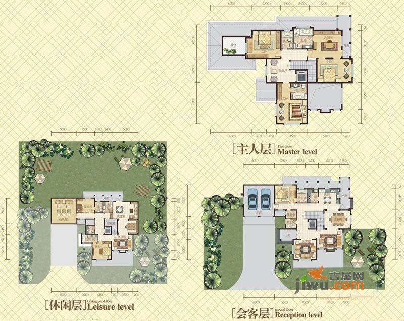 逸岭锦江5室5厅8卫559㎡户型图