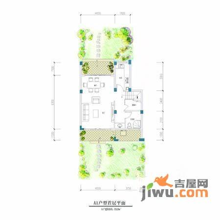 中粮原山3室2厅2卫120.5㎡户型图