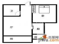 正升青青丽苑3室1厅1卫85㎡户型图